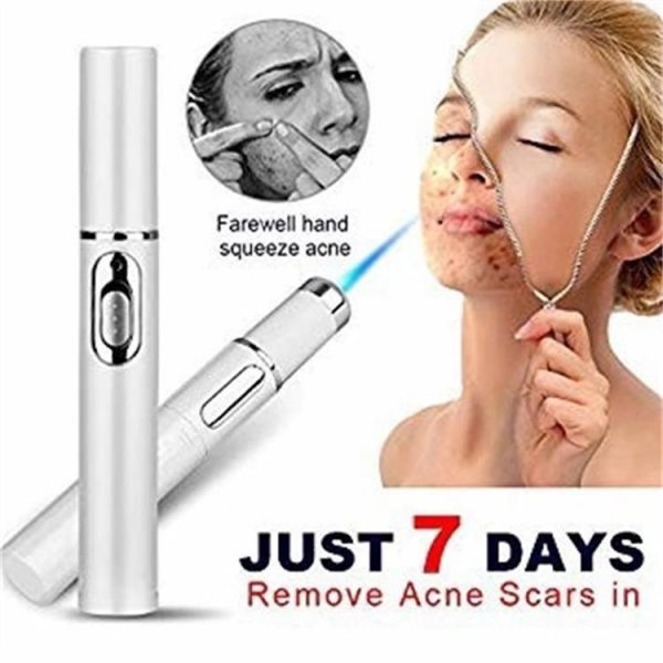 Acne Laser Pen with Blue Light Therapy – Gentle Scar & Wrinkle Removal Skin Care Device