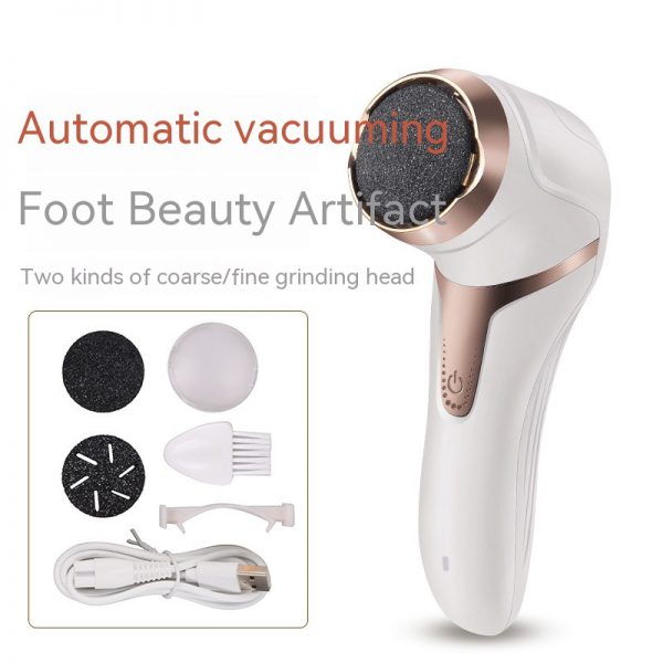 Electric Callus Remover with Vacuum Suction – Exfoliating Foot Peeling Machine for Smooth Heels - Image 2