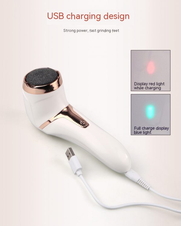 Electric Callus Remover with Vacuum Suction – Exfoliating Foot Peeling Machine for Smooth Heels - Image 3