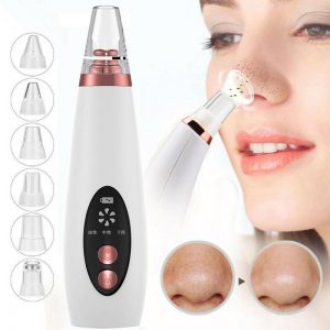 Electric Pore Vacuum Blackhead Remover – Nose Cleaner & Acne Suction Tool for Deep Facial Skin Care