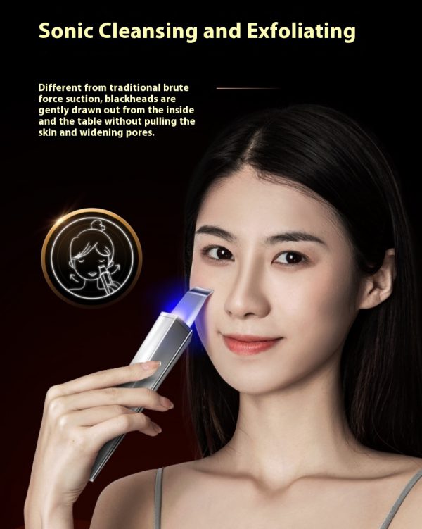 Ultrasonic Pore Cleaner with Ion Import Technology – Advanced Facial Beauty Device - Image 2
