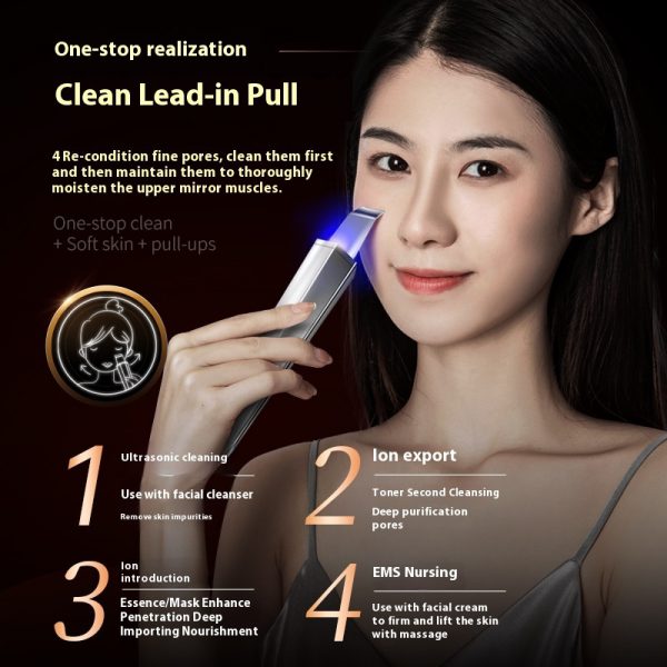 Ultrasonic Pore Cleaner with Ion Import Technology – Advanced Facial Beauty Device - Image 5