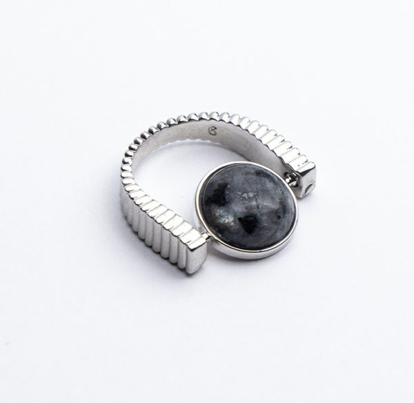 Original Fidget Spinner Rings Natural Stone Rings Replaceable Spinners For Anxiety And Stress Relief Jewelry Gifts - Image 10