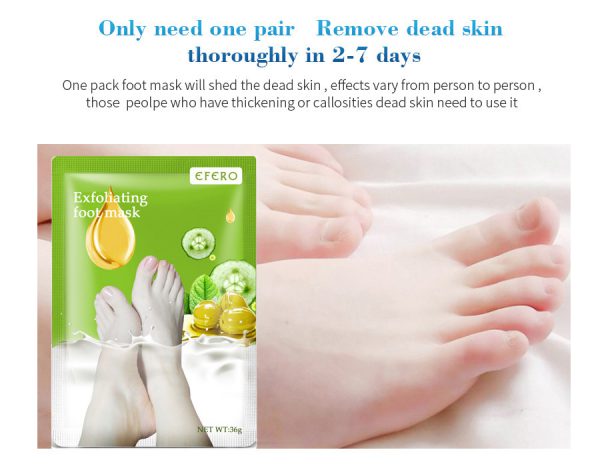Exfoliating Foot Mask Foot SPA Pedicure Socks Removing Dead Skin Whitening Heels Feet Peeling Anti Cracked Foot Skin Care - Image 3