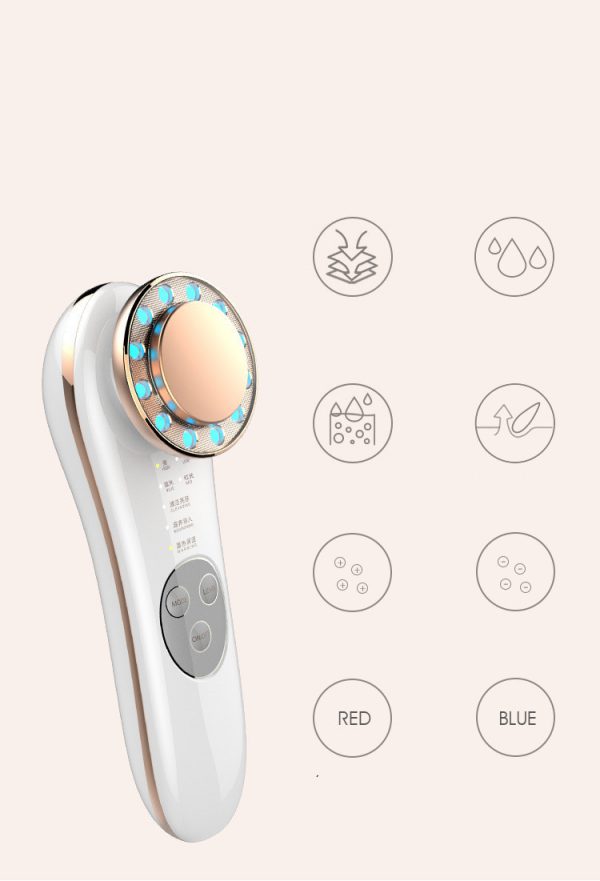 Facial Massager Skin Care Tools 7 In 1 Face Lifting Machine Galvanic Facial Machine Face Tightening Machine For Skin High Frequency Facial Machine - Image 4