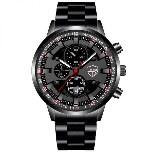 Stainless Steel Luminous Quartz Wristwatch For Men - Image 5