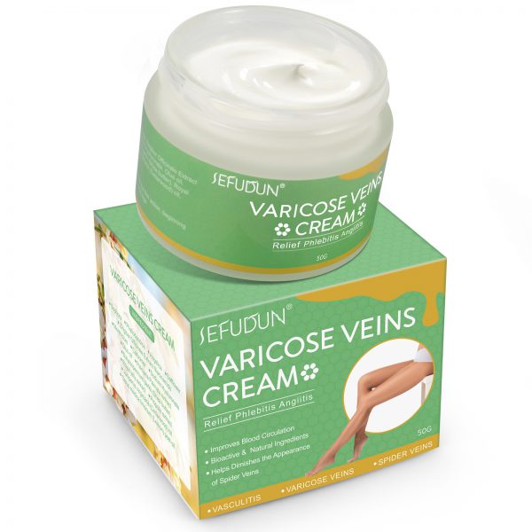 Vein Cream Red Blood Streaks Repair Earthworm Leg Bruises Bulge Relief Pain Safflower Skin care lotion Varicose Cream - Image 3