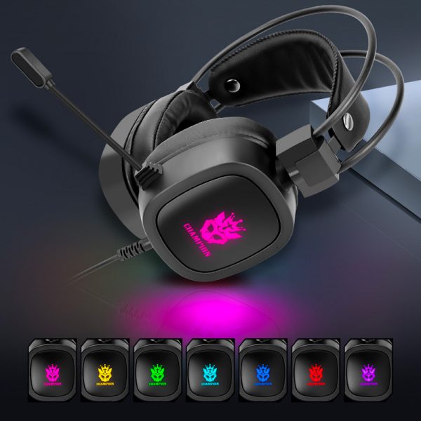 Headset Headset Gaming Gaming Headset With Microphone - Image 4