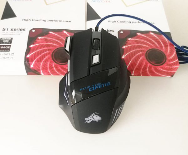 7-button Colorful Glowing USB Gaming Mouse - Image 4