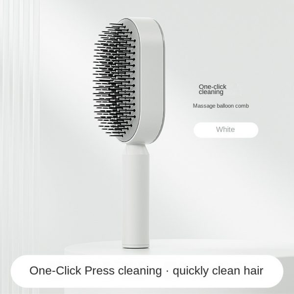 Women Fashion 3D Hair Growth Comb Hairbrush Self-Cleaning Hair Brush  Self Cleaning Hair Brush For Women Massage Scalp Promote Blood Circulation Anti Hair Loss - Image 10