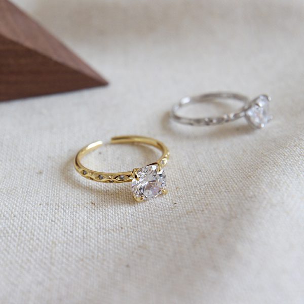 925 Silver AAAA Zircon Rings Minimalist Big Zircon Party Rings for Women Elegant Fashion Wedding Jewelry Gifts - Image 3