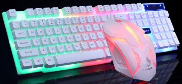 GTX300 Gaming CF LOL Gaming Keyboard Mouse Glowing Set - Image 8