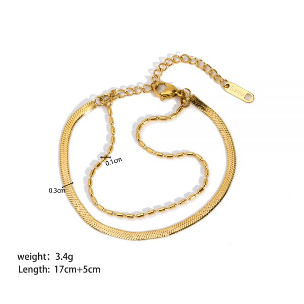 Women's Stainless Steel Decorative Bracelet - Image 7