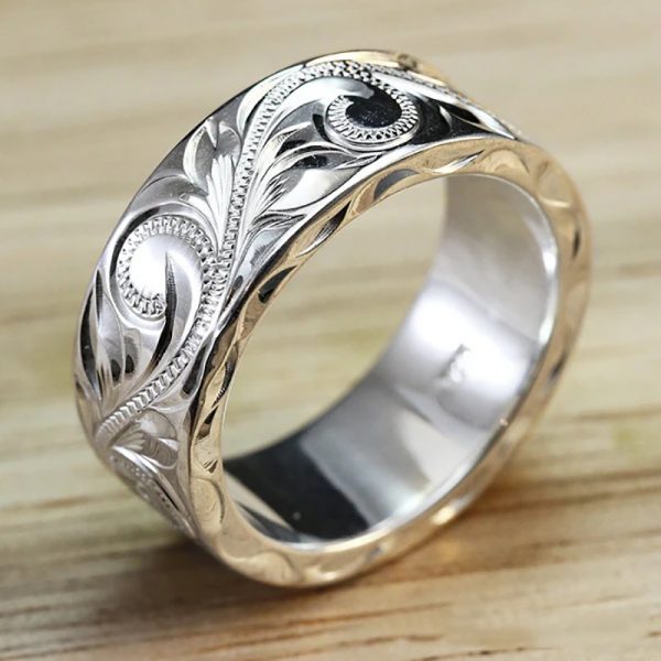 Simple 925 Silver Rings Women Fashion Party Jewellery Gifts - Image 6
