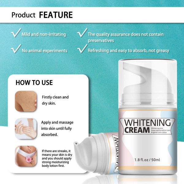 Underarm Whitening Cream Brightening Skin Color Moisturizing - Image 3