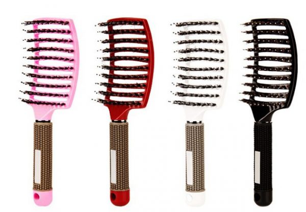 Hairbrush Anti Klit Brushy Haarborstel Women Detangler Hair Brush Bristle Nylon Scalp Massage  Teaser Hair Brush Comb - Image 6