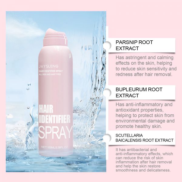 Hair Identifier Spray Set For Face Shaving Moisturizing Dermaplaner Spray For Face Shaving Skin Care - Image 5
