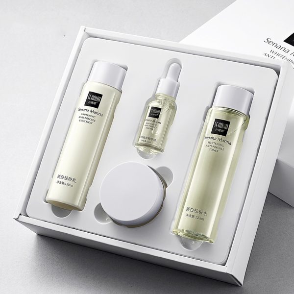 Whitening And Freckle Removing Skin Care Kit Hydrating Moisturizing And Brightening Skin Tone - Image 4