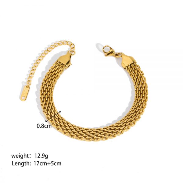 Women's Stainless Steel Decorative Bracelet - Image 4