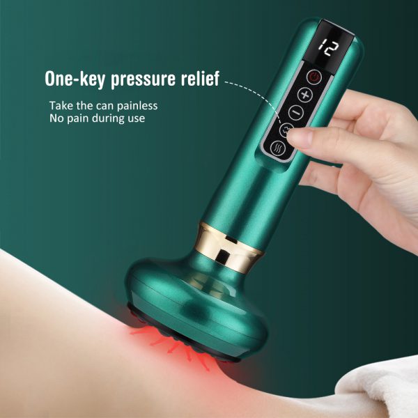 Electric Vacuum Cupping Massager For Body Anti-Cellulite Suction Cup Gua Sha Massage Body Cups Guasha Fat Burning Slimming Jars - Image 2