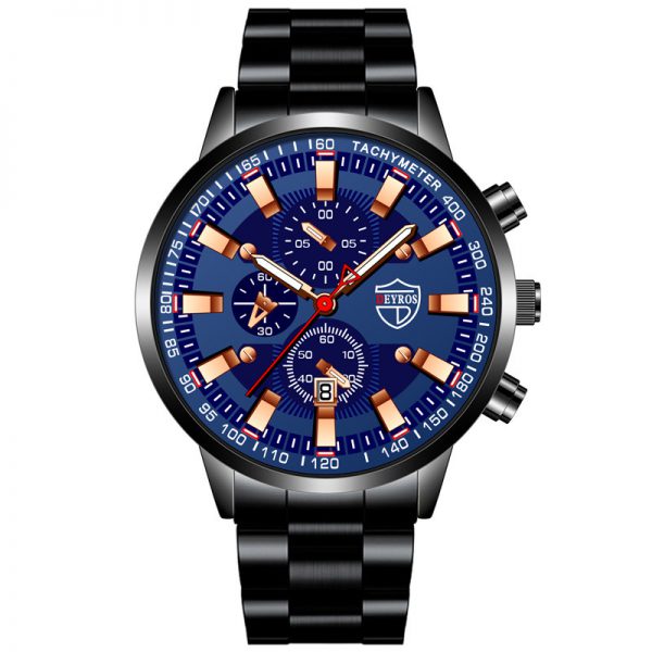 Stainless Steel Luminous Quartz Wristwatch For Men - Image 6