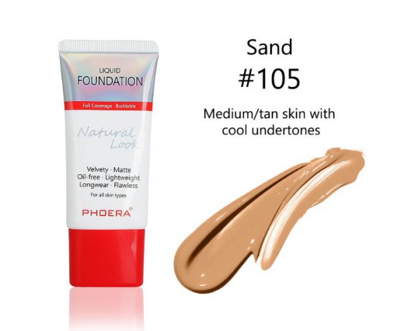 Matte, Silky, Tube Liquid Foundation, Ladies Products - Image 7