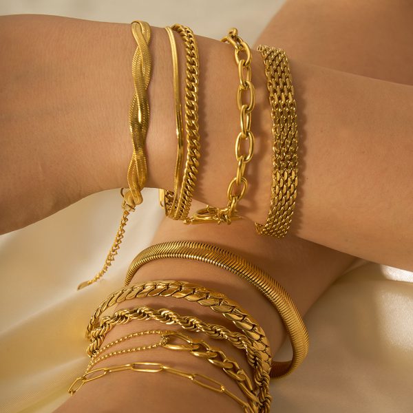 Women's Stainless Steel Decorative Bracelet