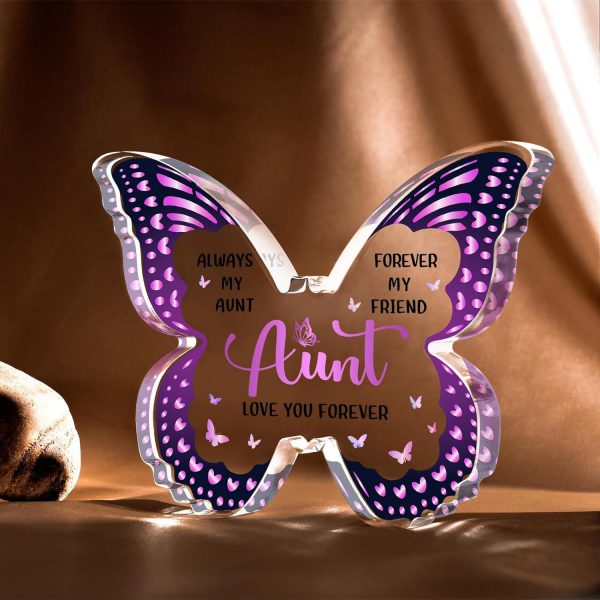 Mother's Day Gifts For Mom Grandma Nana DIY Unique Mom Birthday Gift Ideas Butterfly-Shaped Acrylic Keepsake Gifts For Mothers Day - Image 8
