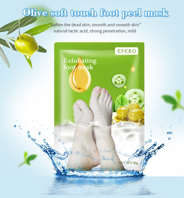 Exfoliating Foot Mask Foot SPA Pedicure Socks Removing Dead Skin Whitening Heels Feet Peeling Anti Cracked Foot Skin Care - Image 2