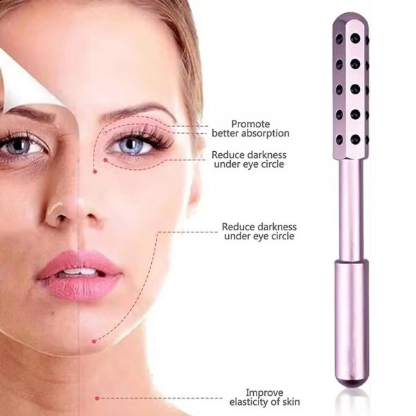 30 Germanium Beauty Stick Massage Beauty Stick Facial Roller Face Lift Bar Anti Wrinkle Facial Massager Skin Care Tool Derma Rolling Face Massage Roller Wand - Image 3
