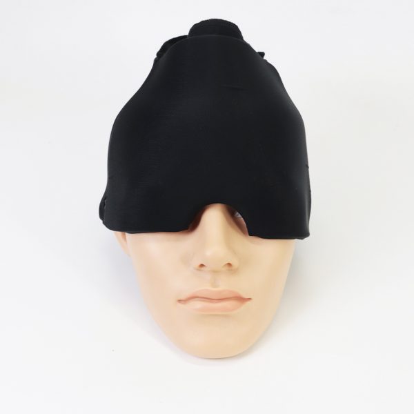 Migraine Relief Hat Cold Therapy Migraine Relief Products Comfortable Head Wrap Ice Pack Eye Mask For Puffy Eyes - Image 7