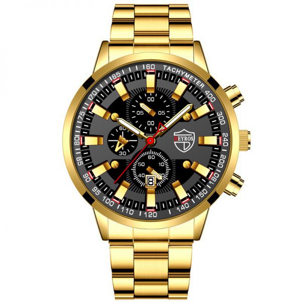 Stainless Steel Luminous Quartz Wristwatch For Men - Image 9