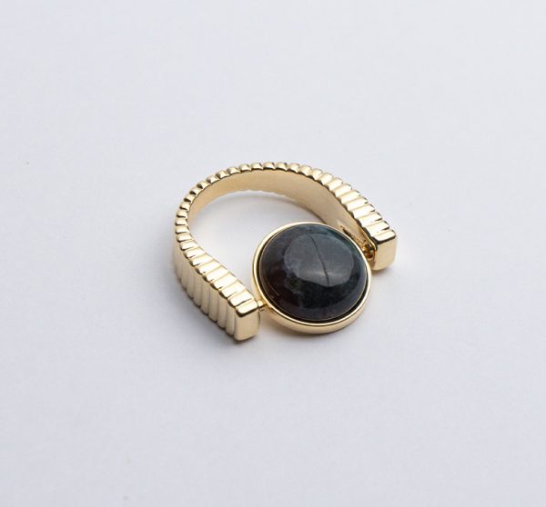 Original Fidget Spinner Rings Natural Stone Rings Replaceable Spinners For Anxiety And Stress Relief Jewelry Gifts - Image 8