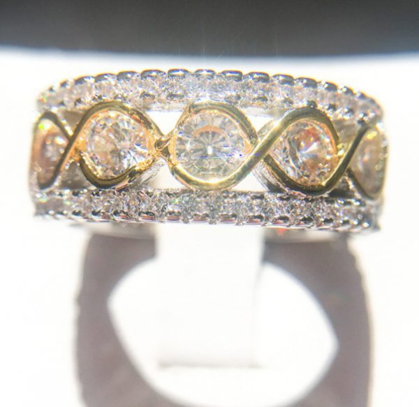 Elegant Female Zircon Stone Ring Finger Rings For Women Promise Love Valentine's Day Gifts - Image 6