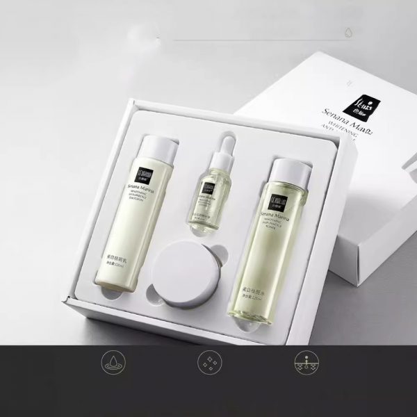 Whitening And Freckle Removing Skin Care Kit Hydrating Moisturizing And Brightening Skin Tone - Image 2