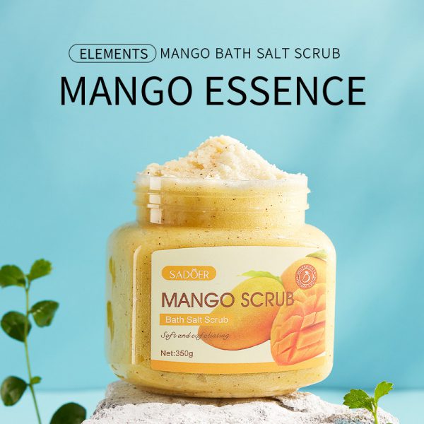 Fruit Bath Salt Scrub Cream Exfoliating Body Care - Image 2