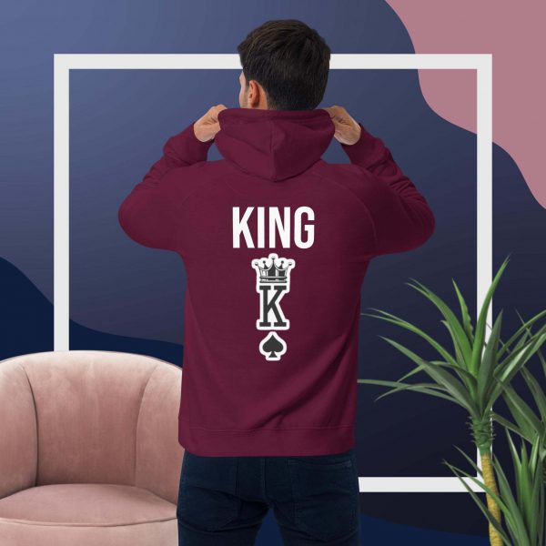 Custom Printed Hooded Loose Sweater - Image 3