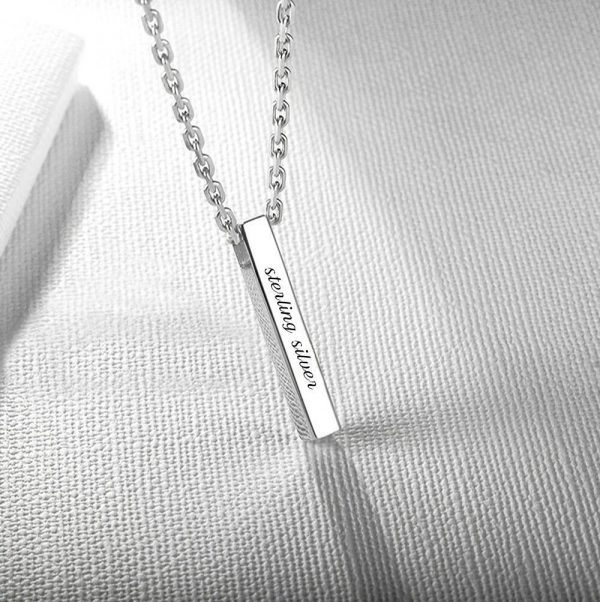 3D long stick lettering custom pendant - Image 3