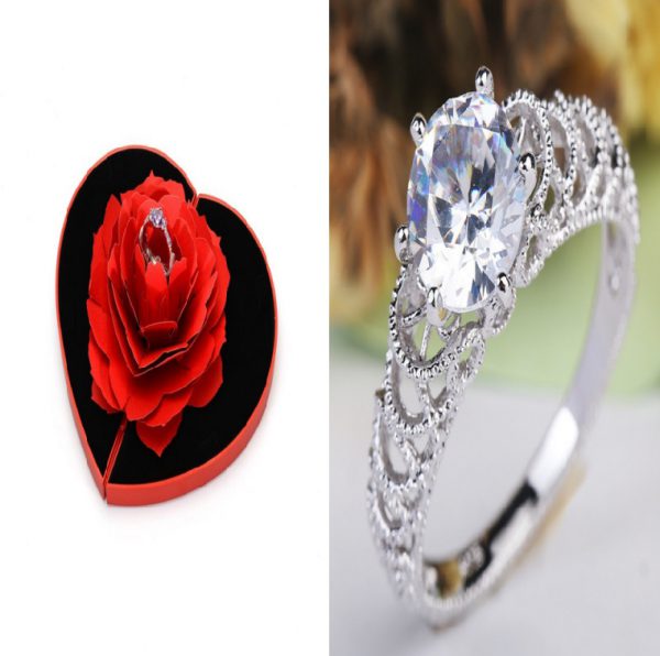 Six Prong Fashion Custom Ring - Image 6