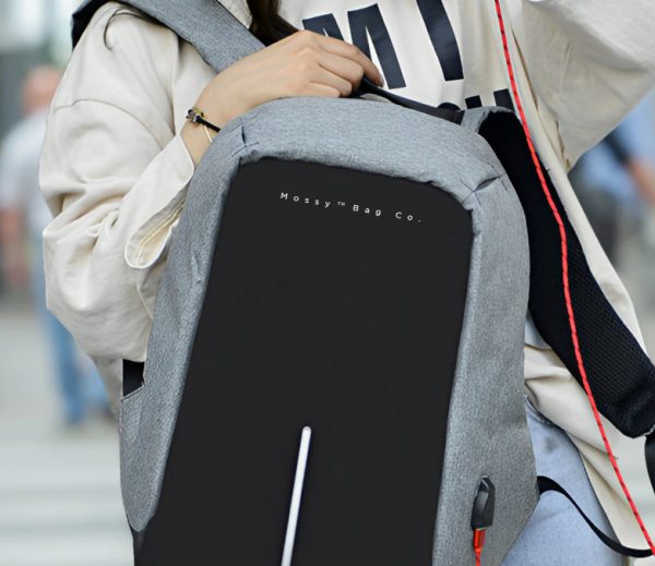 MOQ100 Custom USB Backpack - Image 5