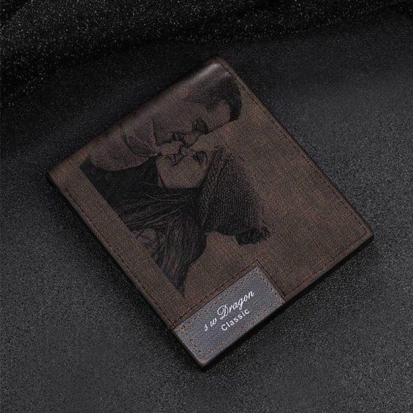 Men's custom pattern Wallet - Image 2