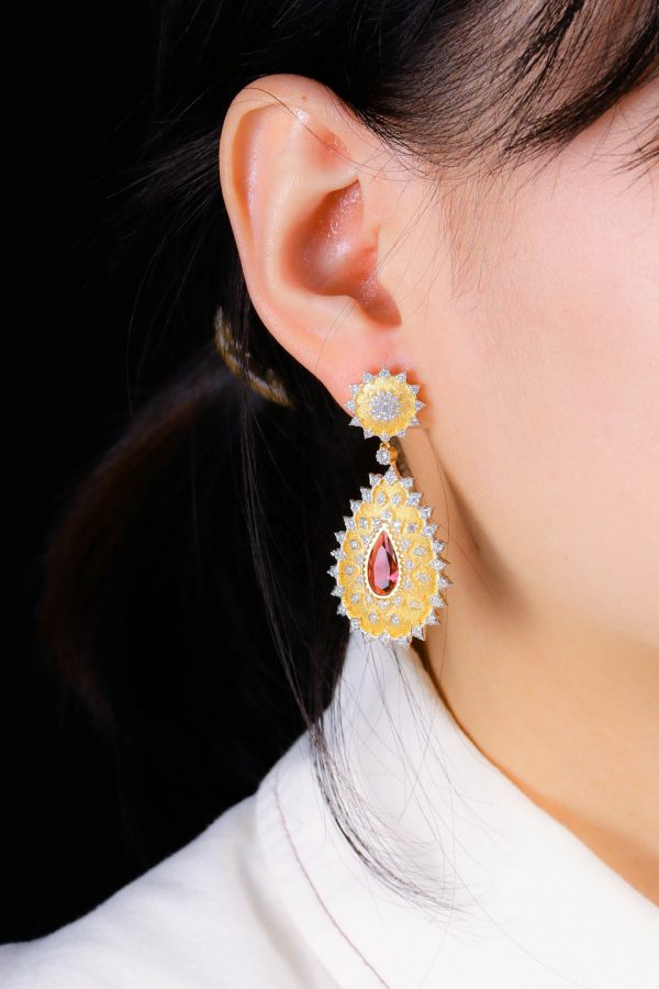 Custom 925 Silver Luxury Earrings - Image 3