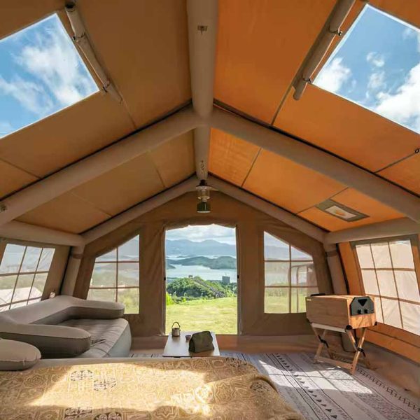 Inflatable Yurt Air Tent - Portable and Spacious Outdoor Shelter Solution - Image 5