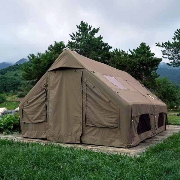 Inflatable Yurt Air Tent - Portable and Spacious Outdoor Shelter Solution - Image 9