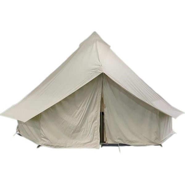 Deluxe Glamping Cotton Canvas Bell Tent for Ultimate Outdoor Comfort