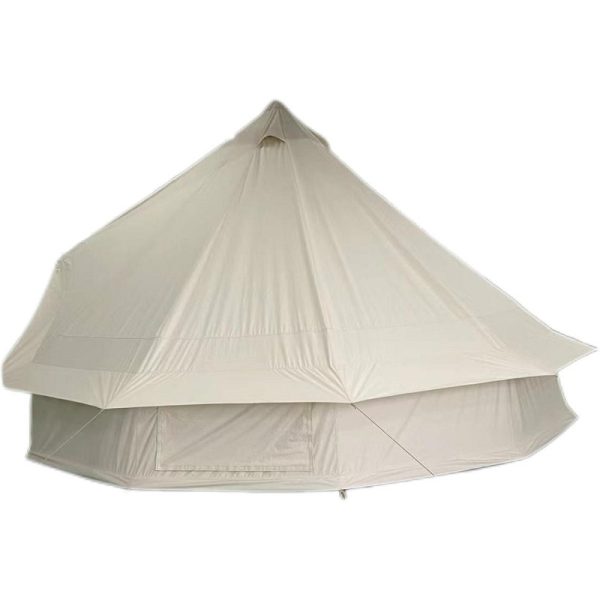 Deluxe Glamping Cotton Canvas Bell Tent for Ultimate Outdoor Comfort - Image 3