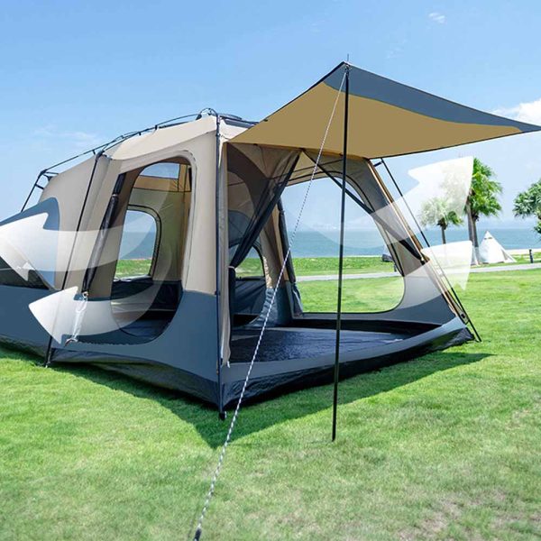 Spacious Oversize Automatic Camping Tent for Effortless Setup and Comfort - Image 5
