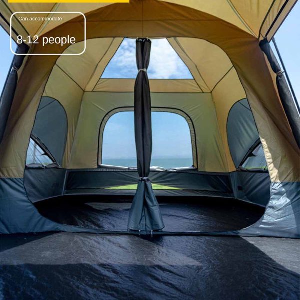 Spacious Oversize Automatic Camping Tent for Effortless Setup and Comfort - Image 6
