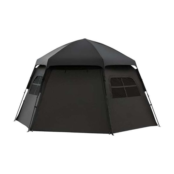Hexagonal Vinyl Automatic Camping Tent for Effortless Outdoor Adventures