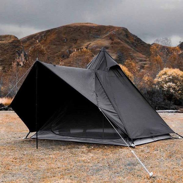 Indian Pyramid Camping Tipi Tent - Ultimate Outdoor Adventure Shelter - Image 8